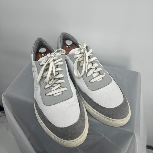 Men’s M. Gemi Sneakers: The Paolo White & Grey